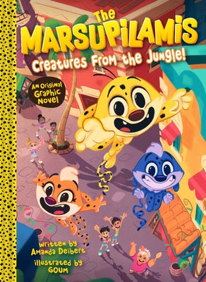 Cover Image for The Marsupilamis: Creatures from the Jungle!: An Original Graphic Novel -- Amanda Deibert, Hardcover