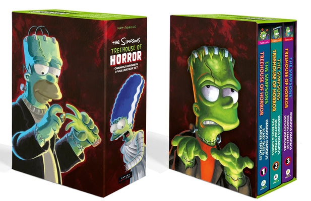 Cover Image for The Simpsons Treehouse of Horror Ominous Omnibus 3-Volume Box Set: The Complete Collector's Edition -- Matt Groening, Hardcover