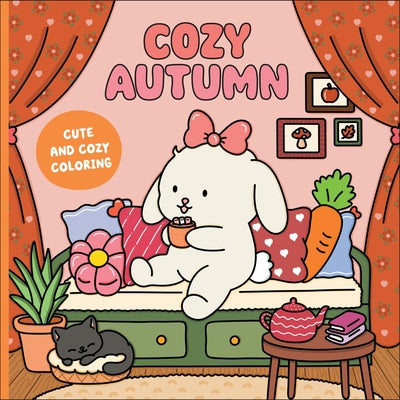 Cover Image for Cozy Autumn: A Cute & Cozy Coloring Book -- Beatrice Douville, Paperback