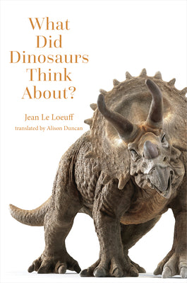 Cover Image for What Did Dinosaurs Think About? -- Jean Le Loeuff, Paperback