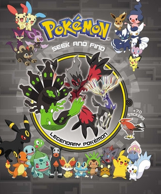 Cover Image for Pokémon Seek and Find: Legendary Pokémon -- Shogakukan, Hardcover