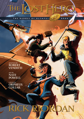 Cover Image for Heroes of Olympus, Book One: Lost Hero: The Graphic Novel, The-Heroes of Olympus, Book One -- Rick Riordan, Paperback