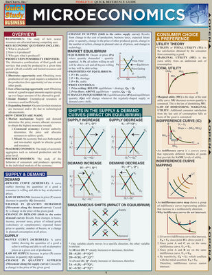 Cover Image for Microeconomics: Quickstudy Laminated Reference Guide -- John Mijares, Other