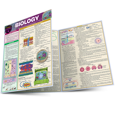 Cover Image for Biology: A Quickstudy Laminated Reference Guide -- Randy Brooks, Other