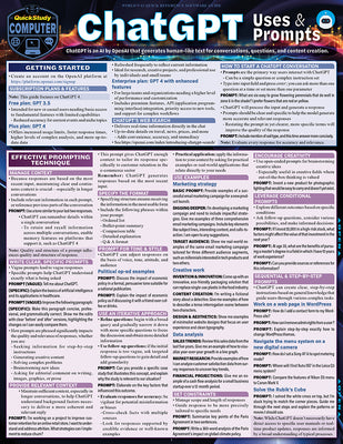 Cover Image for ChatGPT Uses & Prompts: A Quickstudy Laminated Reference Guide -- Frank Blackwell, Other