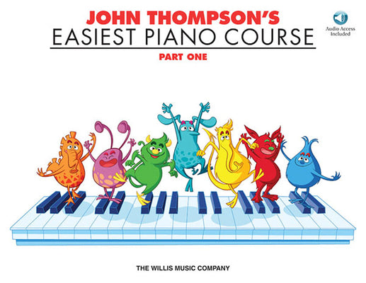 Cover Image for John Thompson's Easiest Piano Course - Part 1 Book/Online Audio -- John Thompson, Paperback