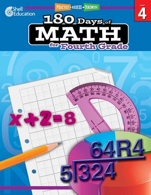 Cover Image for 180 Days(tm) Math for Fourth Grade: Practice, Assess, Diagnose -- Jodene Lynn Smith, Paperback