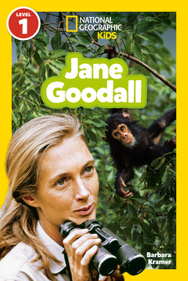 Cover Image for Jane Goodall (National Geographic Kids Readers, Level 1) -- Barbara Kramer, Paperback