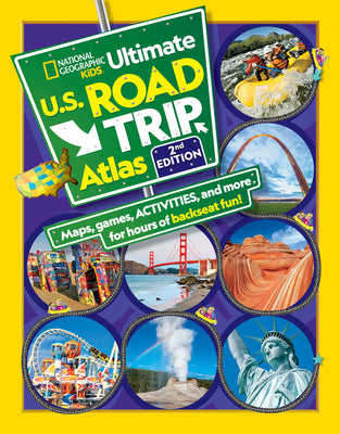 Cover Image for National Geographic Kids Ultimate U.S. Road Trip Atlas, 2nd Edition -- Crispin Boyer, Paperback