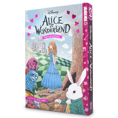 Cover Image for Disney Manga Alice in Wonderland: Special Edition (Hardcover) -- Jun Abe, Hardcover