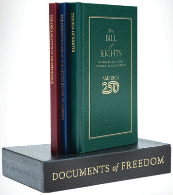 Cover Image for Documents of Freedom Boxed Set (America 250 Edition) -- Founding Fathers, Hardcover