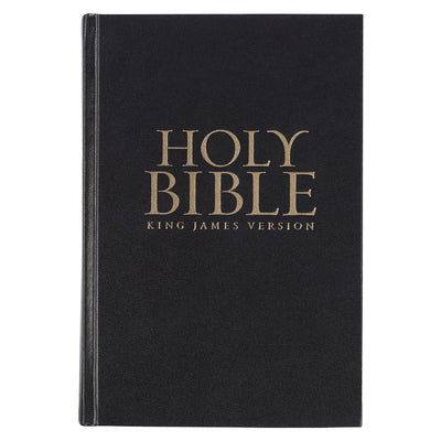 Cover Image for KJV Large Print Hardcover Edition: Black -- Christian Art Gifts, Paperback