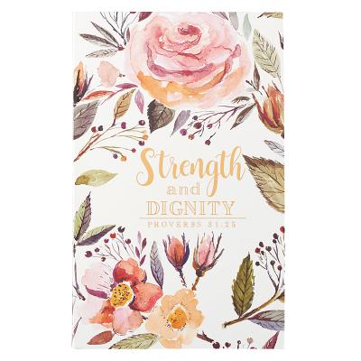 Cover Image for Journal Flexcover Strength & Dignity -- Christian Art Gifts, Paperback