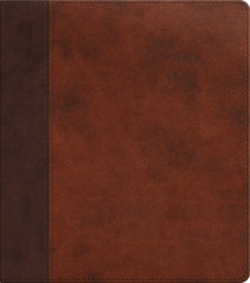 Cover Image for ESV Journaling Study Bible (Trutone, Brown/Chestnut, Timeless Design) -- Wayne Grudem, Imitation Leather