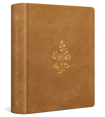 Cover Image for ESV Journaling Study Bible (Trutone Over Board, Nubuck Caramel) -- Wayne Grudem, Imitation Leather