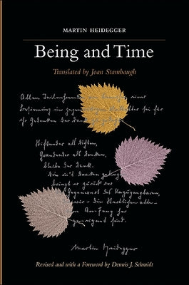 Cover Image for Being and Time -- Martin Heidegger, Paperback