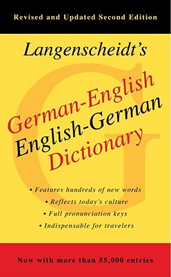 Cover Image for Langenscheidt's German-English Dictionary -- Langenscheidt, Mass Market Paperback