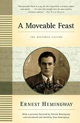 Cover Image for A Moveable Feast: The Restored Edition -- Ernest Hemingway, Paperback