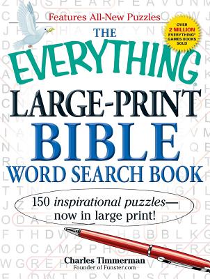 Cover Image for The Everything Large-Print Bible Word Search Book -- Charles Timmerman, Paperback