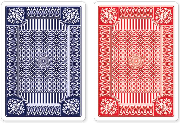Cover Image for Blue and Red Premium Playing Cards, Two Standard Decks -- Inc Peter Pauper Press, Other