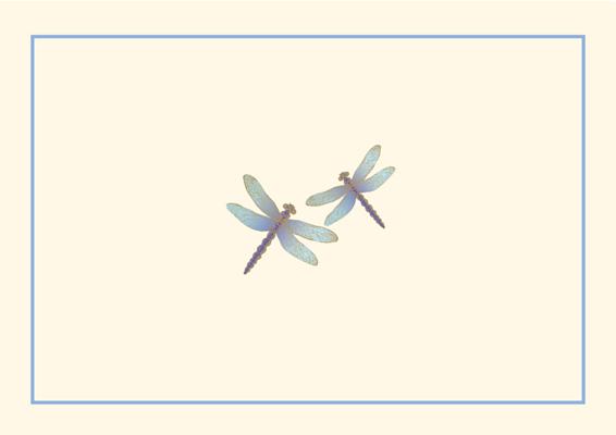 Cover Image for Note Card Blue Dragonflies -- Inc Peter Pauper Press, Other