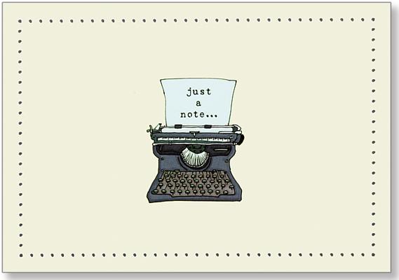 Cover Image for Note Card Typewriter -- Inc Peter Pauper Press, Other