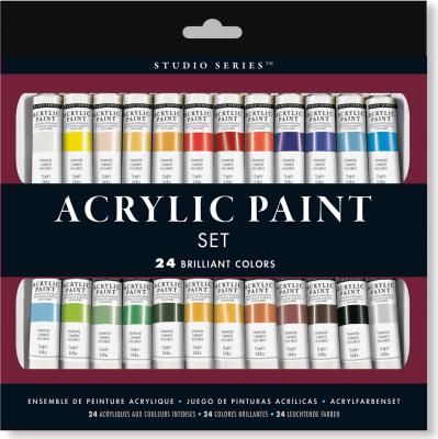 Cover Image for Studio Series Acrylic Paint (24) -- Inc Peter Pauper Press, Other