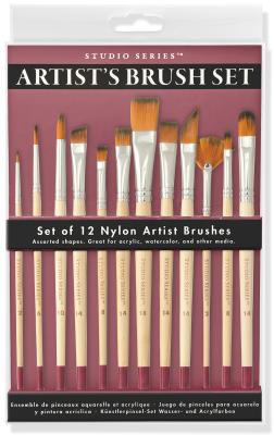 Cover Image for Studio Srs Artist's Paintbrush Set -- Inc Peter Pauper Press, Other