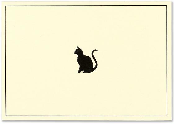 Cover Image for Note Card Black Cat -- Inc Peter Pauper Press, Other