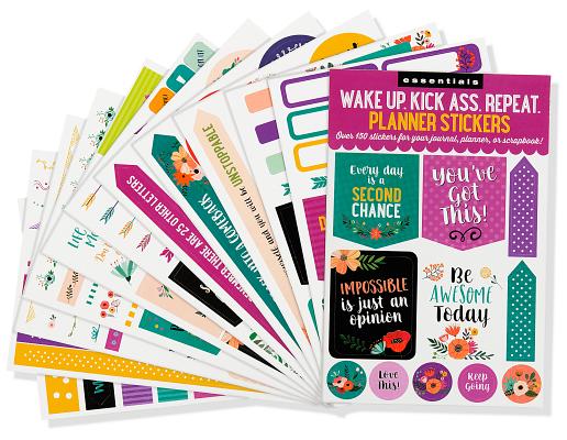Cover Image for Planner Stickers Wake Up Kick Ass -- Inc Peter Pauper Press, Novelty