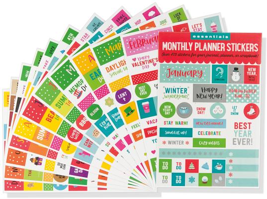 Cover Image for Planner Stickers Month by Month -- Inc Peter Pauper Press, Other