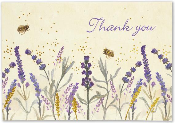 Cover Image for Ty Note Lavender & Honey -- Inc Peter Pauper Press, Cards