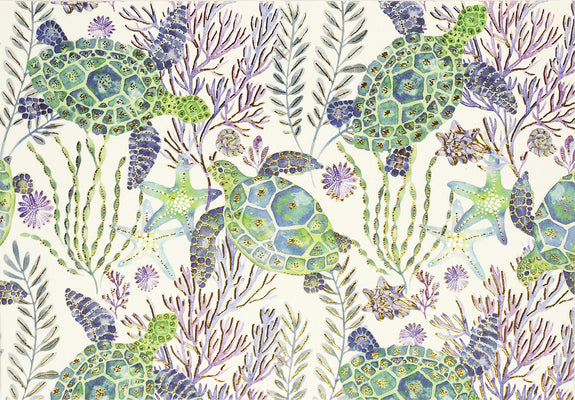 Cover Image for Sea Turtles Note Cards (Stationery, Boxed Cards) -- Peter Pauper Press Inc, Other