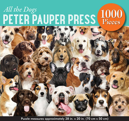 Cover Image for All the Dogs Jigsaw Puzzle -- Inc Peter Pauper Press, Other