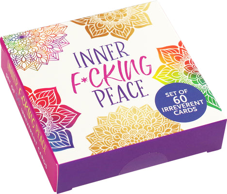Cover Image for Inner F*cking Peace Motivational Cards (60 Pack) -- Peter Pauper Press Inc, Other