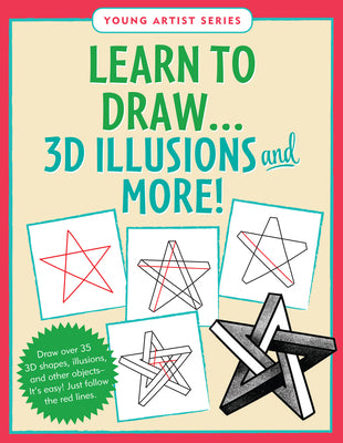 Cover Image for Learn to Draw... 3D Illusions and More (Easy Step-By-Step Drawing Guide) -- Peter Pauper Press Inc, Other
