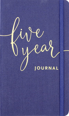 Cover Image for Five Year Journal - Deluxe, Cloth-Bound Edition (1 Minute a Day Is All It Takes!): A Thought a Day for Five Years -- Peter Pauper Press Inc, Hardcover