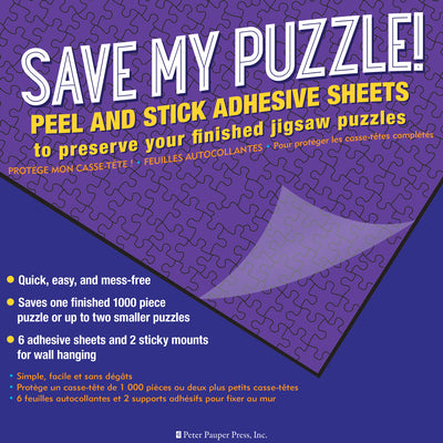 Cover Image for Save My Puzzle! Peel an Stick Adhesive Sheets -- , Other