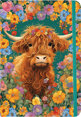 Cover Image for Highland Cow Journal (Deluxe Binding with Gold Gilded Pages) -- , Other