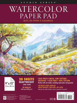Cover Image for Studio Series Watercolor Paper Pad -- Peter Pauper Press Inc, Other