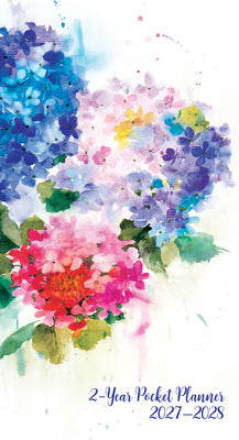 Cover Image for 2027-28 Hydrangeas 2-Year Pocket Planner (24-Month Calendar) -- , Other