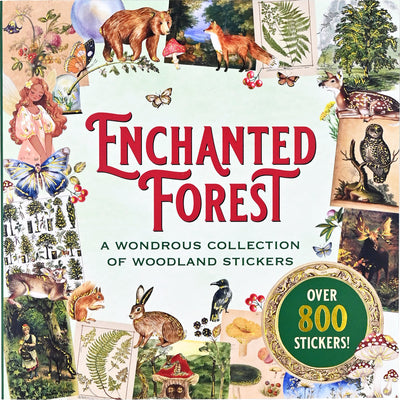 Cover Image for Enchanted Forest Sticker Book (Over 800 Stickers!) -- Peter Pauper Press Inc, Paperback