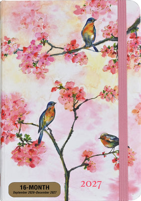 Cover Image for 2027 Cherry Blossoms in Spring Weekly Planner (16 Months, Sept 2026 to Dec 2027) -- , Other