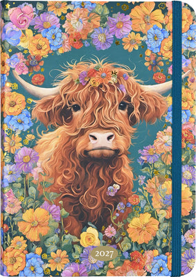 Cover Image for 2027 Highland Cow Weekly Planner (16 Months, Sept 2026 to Dec 2027) -- , Other