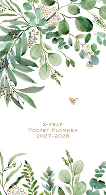 Cover Image for 2027-28 Eucalyptus 2-Year Pocket Planner (24-Month Calendar) -- Peter Pauper Press Inc, Other