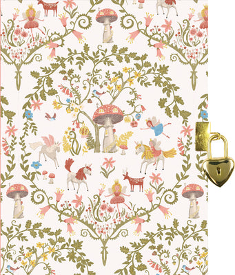 Cover Image for Enchanted Forest Locking Journal (Diary with Lock) -- Peter Pauper Press Inc, Other