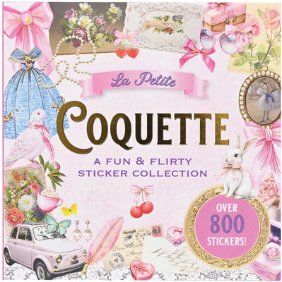 Cover Image for La Petite Coquette Sticker Book (Over 800 Stickers!): A Fun & Flirty Sticker Collection -- Peter Pauper Press Inc, Paperback