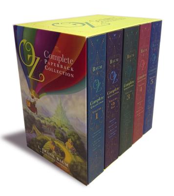 Cover Image for Oz, the Complete Paperback Collection (Boxed Set): Oz, the Complete Collection, Volume 1; Oz, the Complete Collection, Volume 2; Oz, the Complete Coll -- L. Frank Baum, Paperback