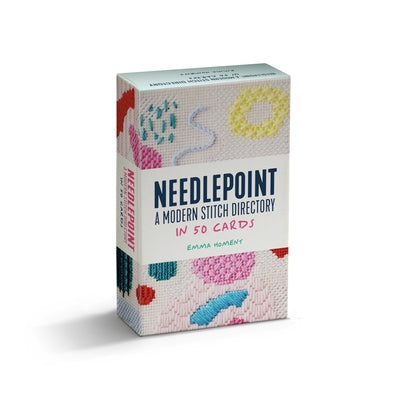 Cover Image for Needlepoint: A Modern Stitch Directory Card Deck: A Modern Stitch Directory in 50 Cards -- Emma Homent, Other
