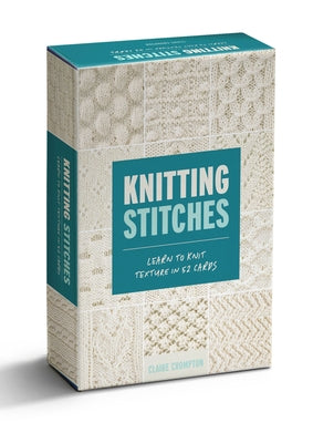 Cover Image for Knitting Stitches Card Deck: Learn to Knit Texture in 52 Cards -- Claire Crompton, Other